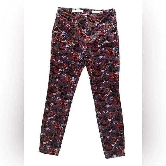 Pilcro and the Letterpress Anthropologie High Rise
Skinny Floral Pants Sz 28 - Picture 2 of 15